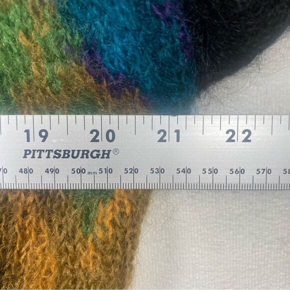 Collections By Michelle Stuart Hand Knit Mohair Blend Oversized Cardigan Sweater - Picture 5 of 7